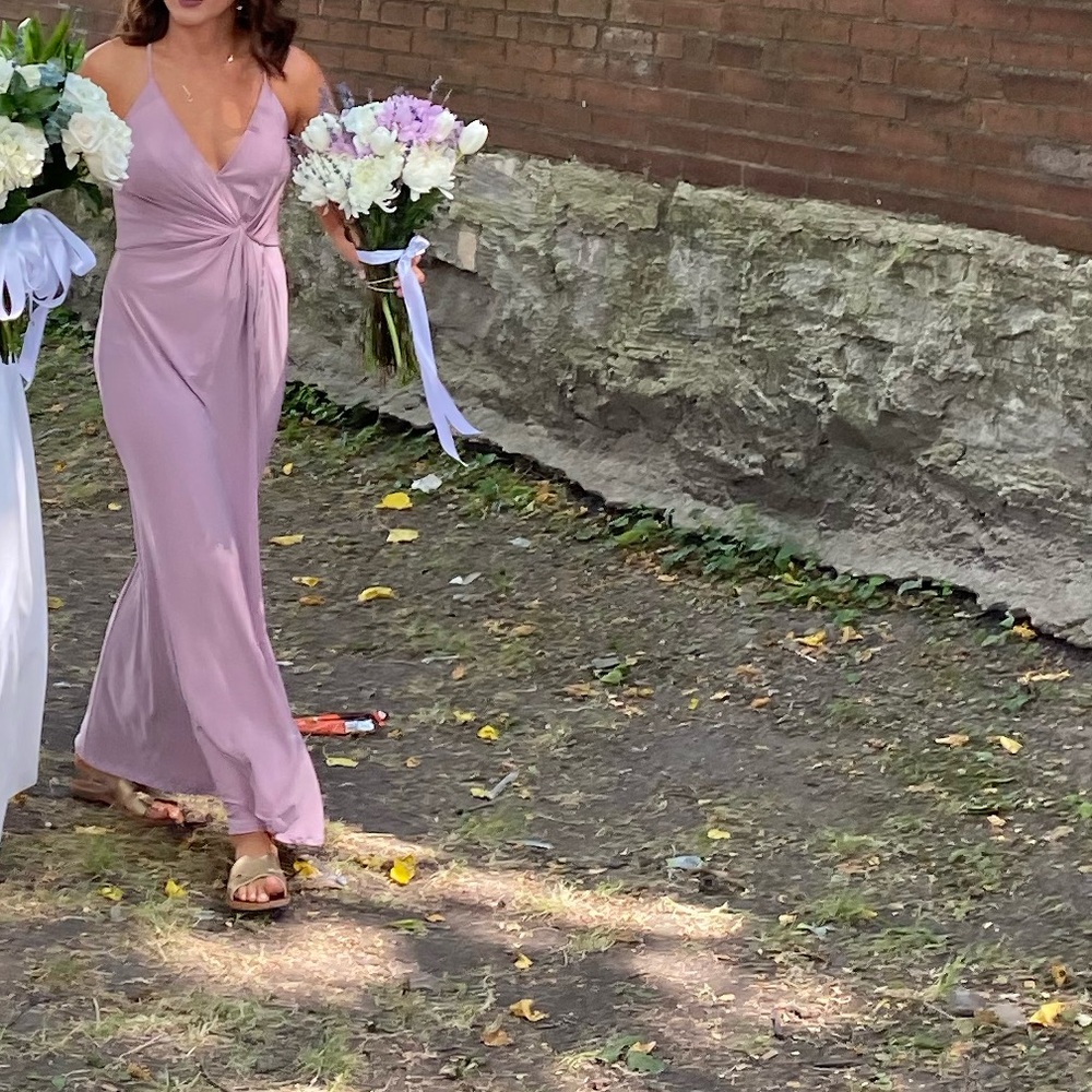 Formal Chic Mauve DB Sudio Dress